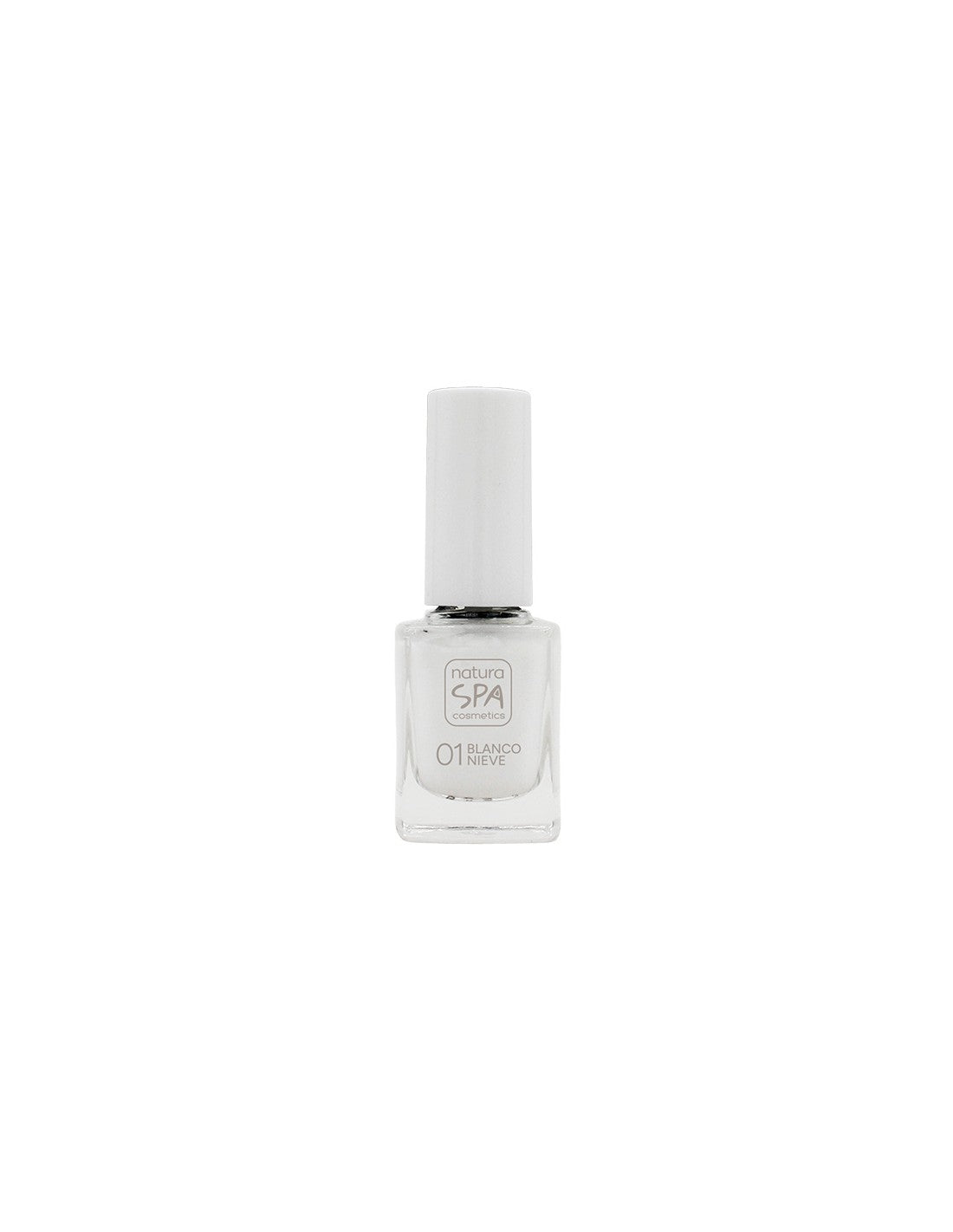 Esmalte de uñas blanco nieve