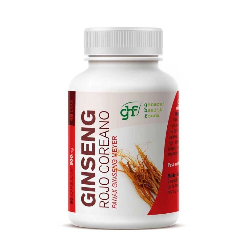 Ginseng rojo 500mg GHF