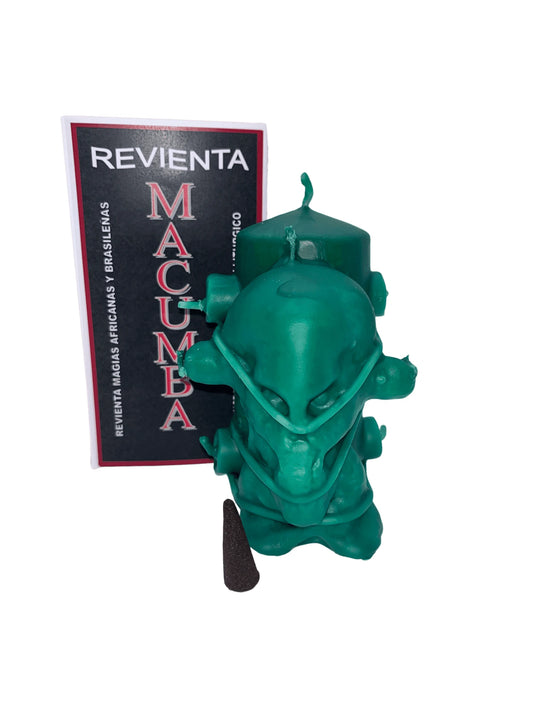 Ritual revienta macumbas verde