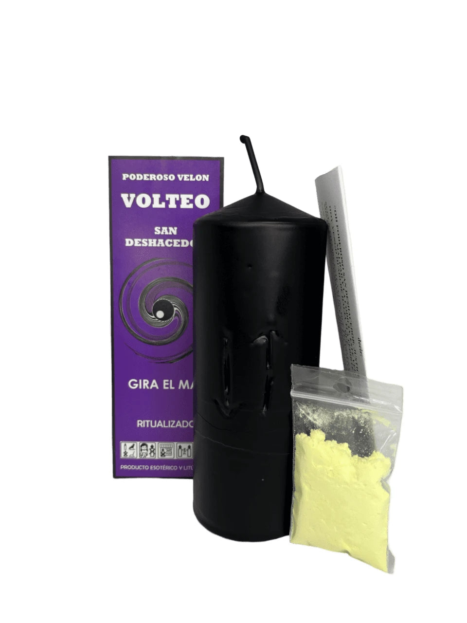 Velón preparado volteo