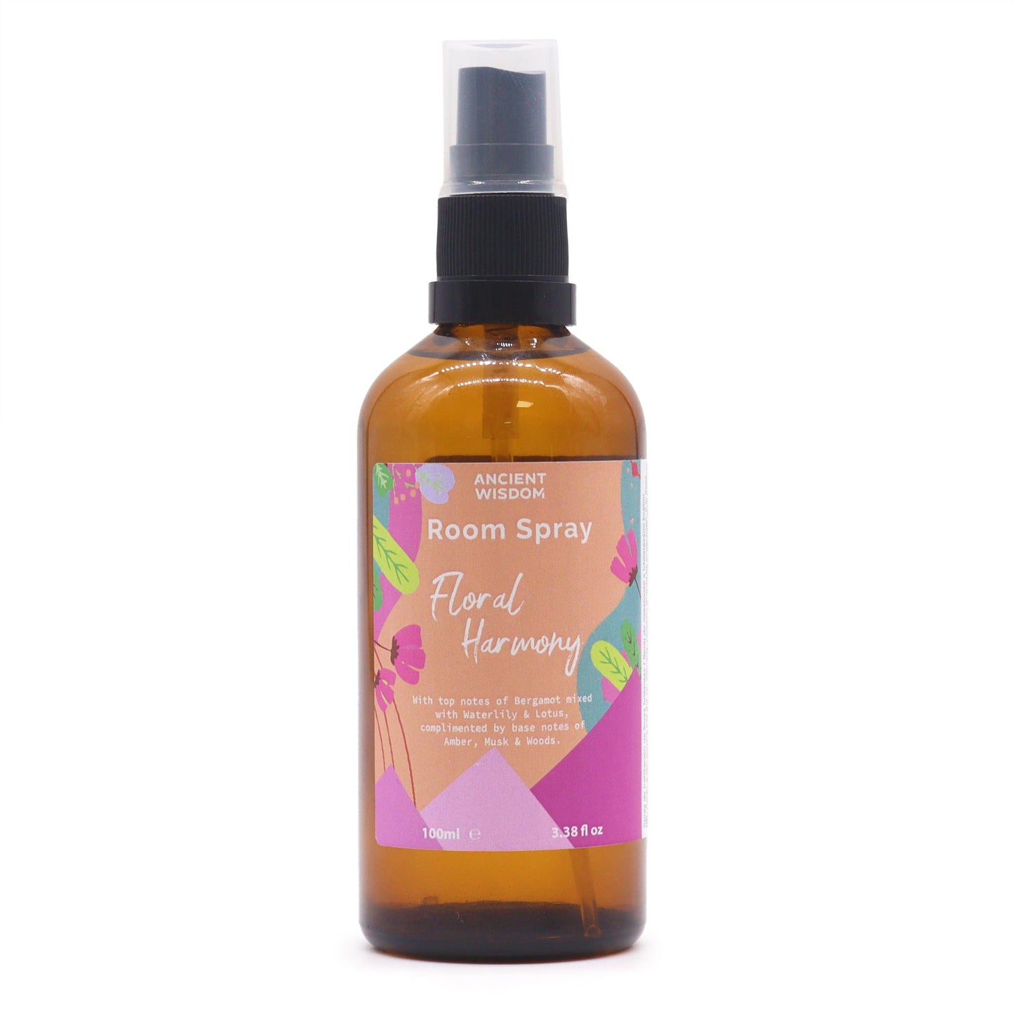 Aroma Cítrico, Floral y Amaderado.
Spray ambientador Armonía Floral de 100 ml, con un perfil aromático que combina bergamota cítrica, flores acuáticas como nenúfar y loto, notas terrosas de pachulí y una base cálida y amaderada. Ideal para crear un ambiente equilibrado, suave y elegante.