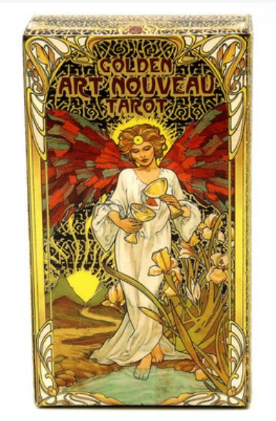 Tarot Nouveau dorado