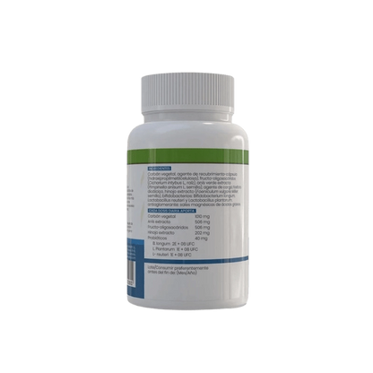 Carbon activo con probioticos 550mg Sotya