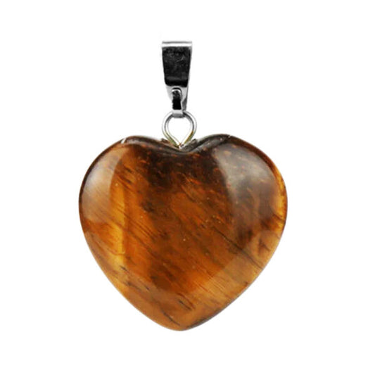 Colgante corazón Ojo de tigre