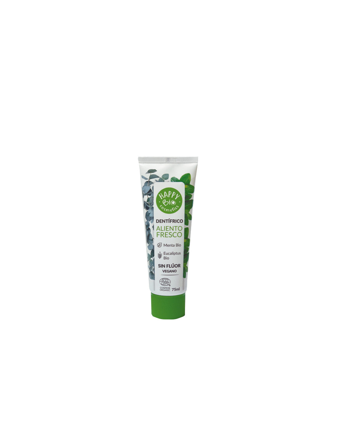 Pasta de dientes de menta y eucalipto - Sin fluor
