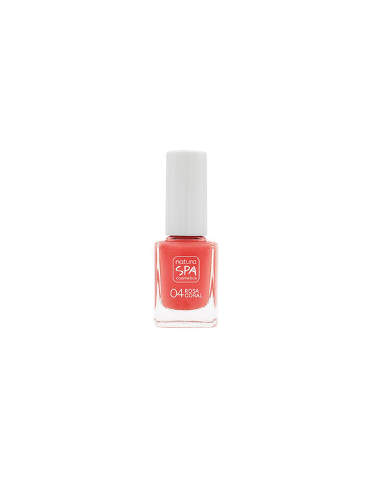 Esmalte de uñas rojo coral