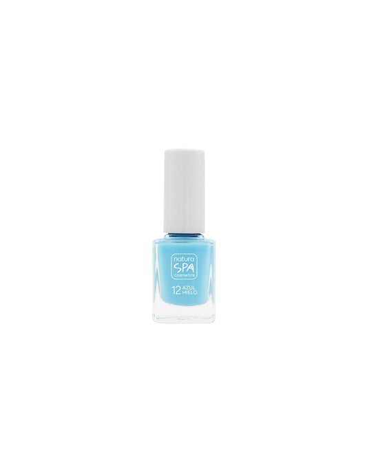 Esmalte de uñas azul hielo