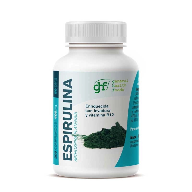Espirulina 400mg GHF