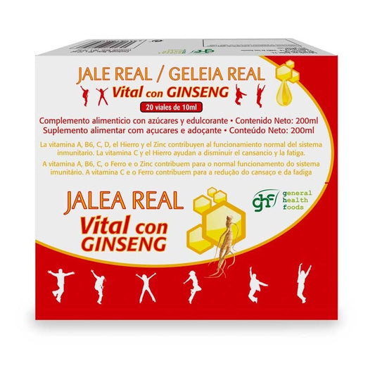Jalea Real Vital Ginseng viales GHF