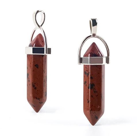 Colgante prisma Jaspe