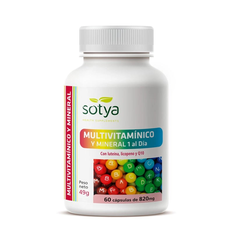 Multivitaminico y mineral 820mg sotya