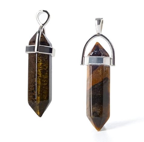 Colgante prisma Ojo de tigre