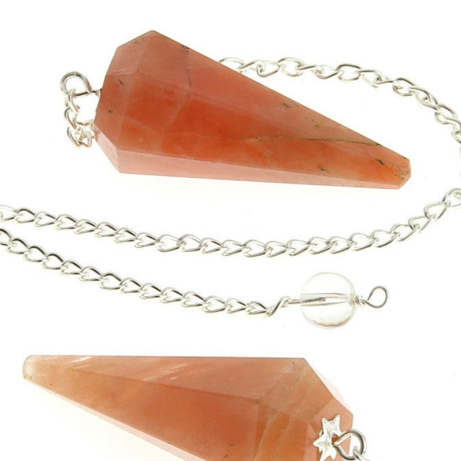 Péndulo Aventurina naranja