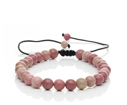 Pulsera ajustable de rodonita