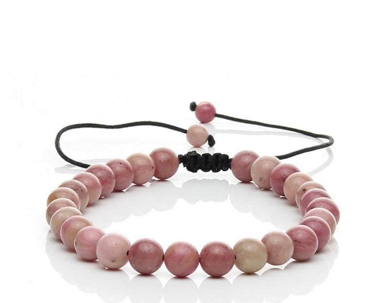 Pulsera ajustable de rodonita