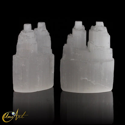 Torre doble de selenita